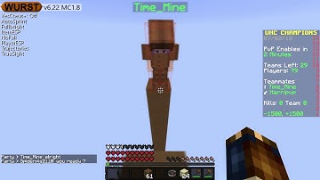 Wurst Scaffold And NoFall Bypassing HYPIXEL!