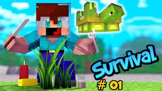 Minecraft Survival #01 - COMI O ANIMAL ERRADO ! (Aprendendo com os Inscritos)