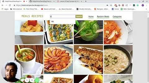 Recipes of Meals Description - ReactJs Redux Heroku Deploy