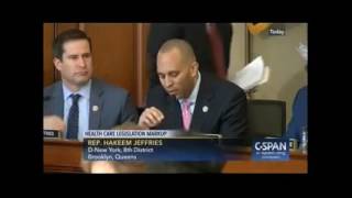 Rep. Jeffries Takes Down TrumpCare