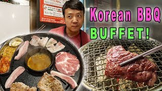 BEST All You Can Eat KOREAN BBQ Buffet in Seoul South Korea