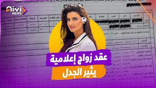 شروط غريبة في عقد زواج الإعلامية الأردنية علا الفارس والأخيرة ترد