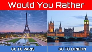 Would You rather [Travel EDITION] Hardest  10 questions!