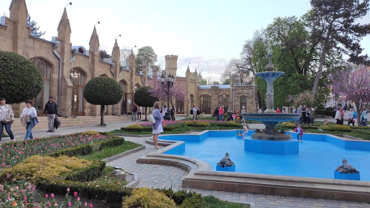 Нарзанная галерея. Кисловодск. КМВ. - YouTube