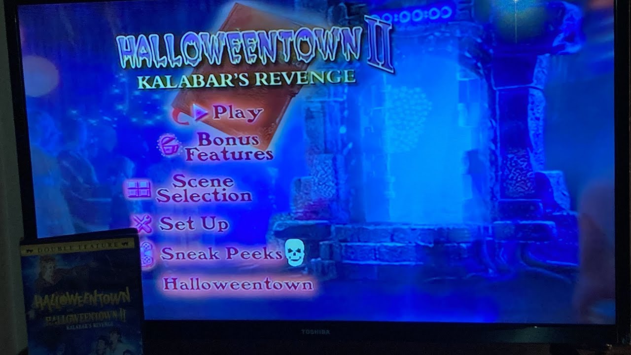 Halloweentown II Kalabar's Revenge DVD Main Menu YouTube