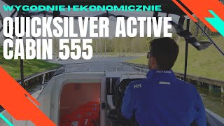 Quciksilver 555 Active Cabin - Flota Bielak Czartery