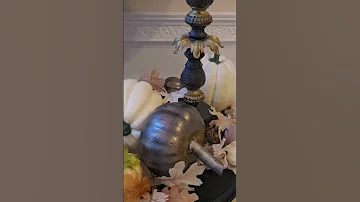 Elegant Fall Entry Welcome Falldecor2025 Falldecorelegance 