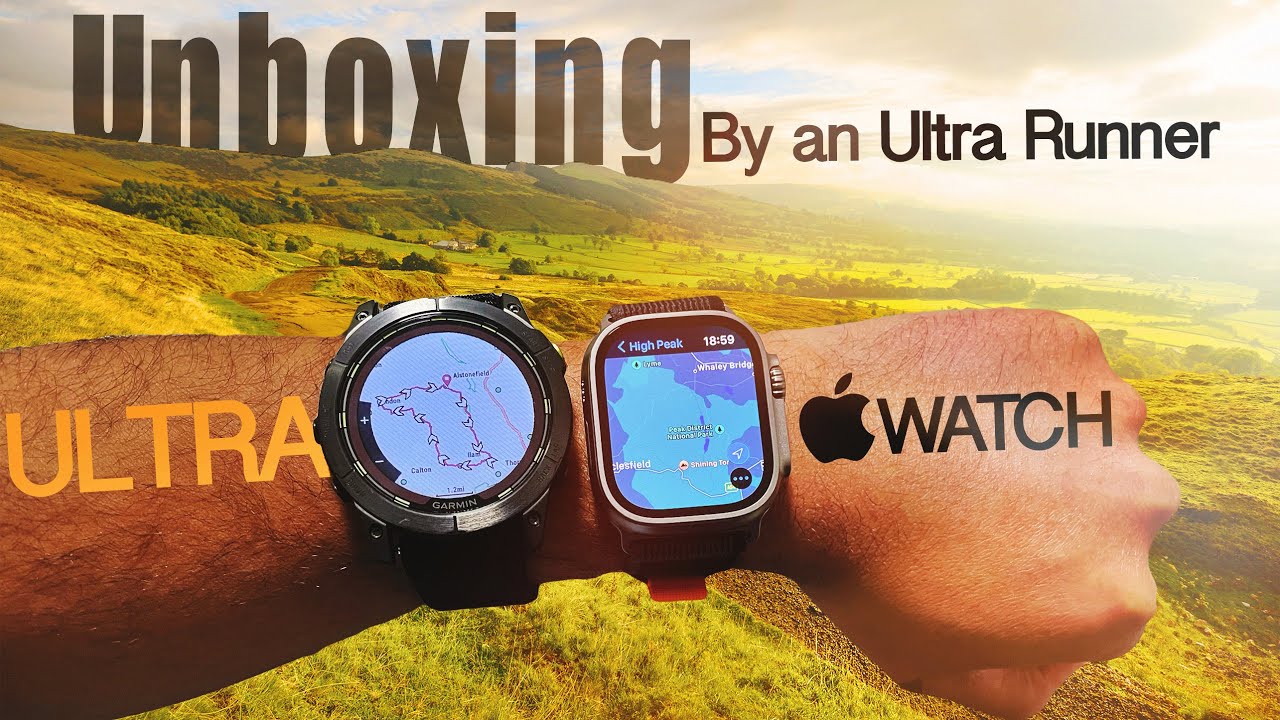 Apple Watch ULTRA unboxing by an ULTRA-RUNNER, First impressions vs Enduro  2