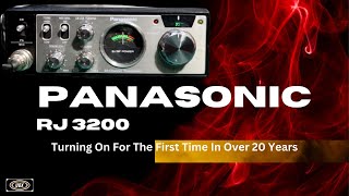 panasonic rj3200 23 channel cb radio first turn on in over 20 years