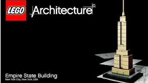 LEGO Architecture 21002 Empire State Building 2008