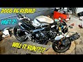 FIXING a 2008 R6 DESTROYED by MICE! (Pt. 2 WILL IT START!?)