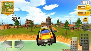 Cartoon Hot Racer 3d ✅ Taxi driver #4 🚖 screenshot 5