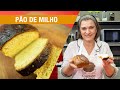 PÃO DE MILHO NA AIR FRYER | Cozinha da Cátia #CozinheComigo