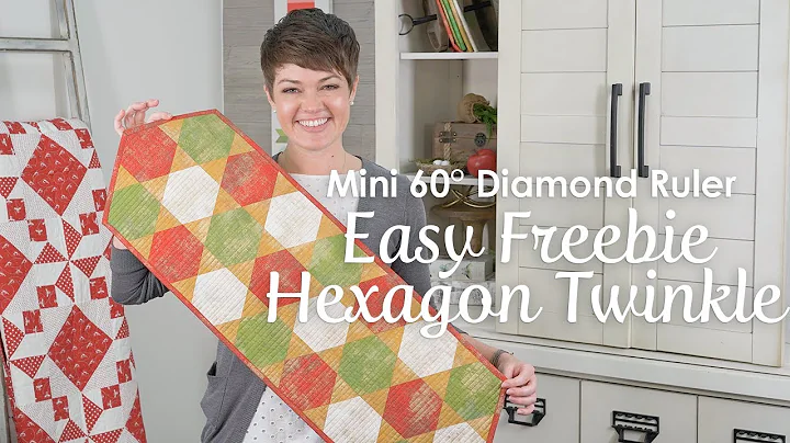 FREE Hexagon Twinkle Tablerunner | Krista Moser's ...
