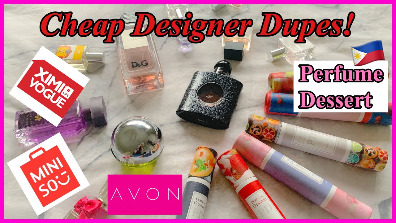 Affordable Under $10 Designer Perfume Dupes! #cheapdupes 