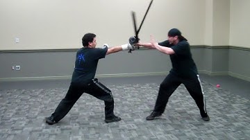 Italian Shell Guard Rapier vs Arming Sword – Match Video