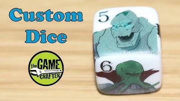 Custom Venkfee D6 Dice from The Game Crafter