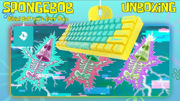 Spongebob Squarepants Gaming Setup by Ghost Keyboards - UNBOXING
