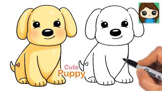 How To Draw A Puppy Dog