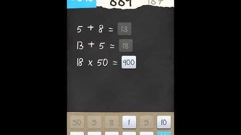6 Numbers by Brainbow Level 187 Answer Guide