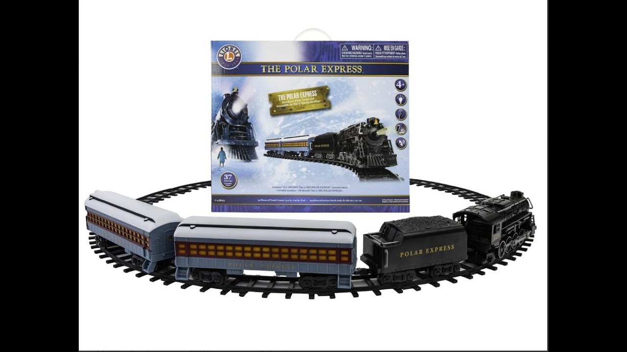 Polar Express Module The Polar Express Remote Control Train Set (37-Piece) - YouTube