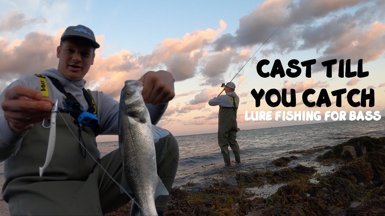 Cast Till You Catch Lure fishing for Bass Bass Fishing UK Safety