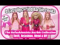 4 Easy Refashionista Barbie Outfit Ideas Thrift Flips Refashions Upcycled DIYs 