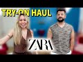 TRY-ON HAUL ZARA EN COUPLE 🤪