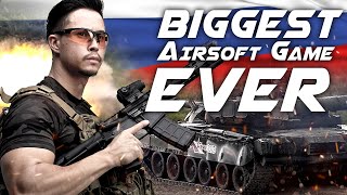 Biggest Airsoft Game Ever - Armored War VIII in Russia - RedWolf Airsoft RWTV