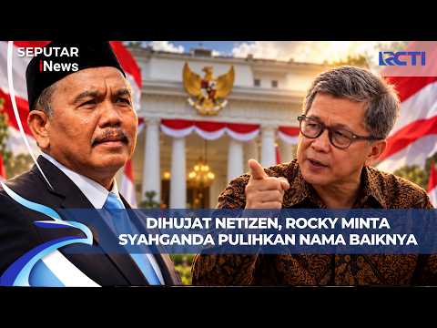 Rocky Gerung Dihujat usai Masuk Wantimpres, Syahganda Diminta Pulihkan Namanya
