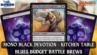 Mono Black Devotion | mono B devotion build | Magic the Gathering budget deck tech | Kitchen Table
