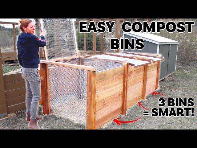 Make This Super-Easy DIY Compost Bin in a Flash