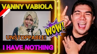 [REACTION] Vanny Vabiola - I Have Nothing (Whitney Houston) Cover | MARTS ARPAS