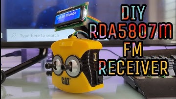 DIY FM Receiver using RDA5807m