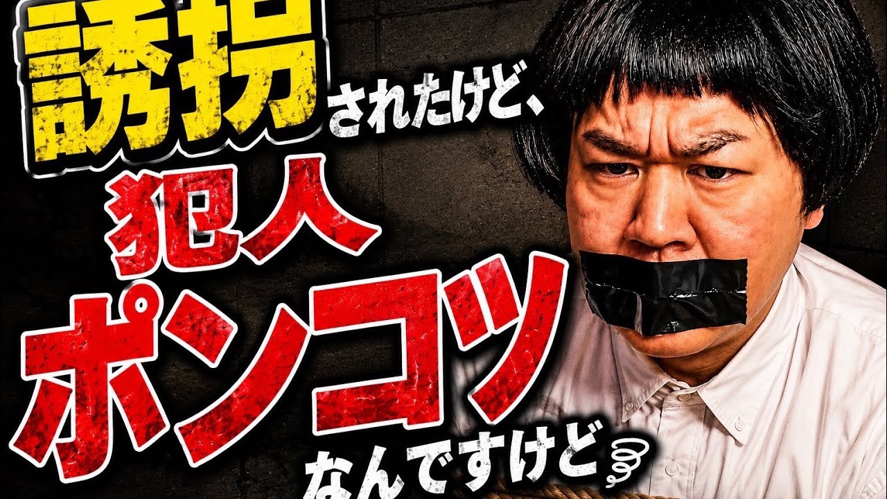 コント「誘拐されたけど犯人ポンコツ」