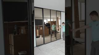 🛑 Більше ніяких стуків! Дивись, як працює сучасна розсувна перегородка з доводчиком
