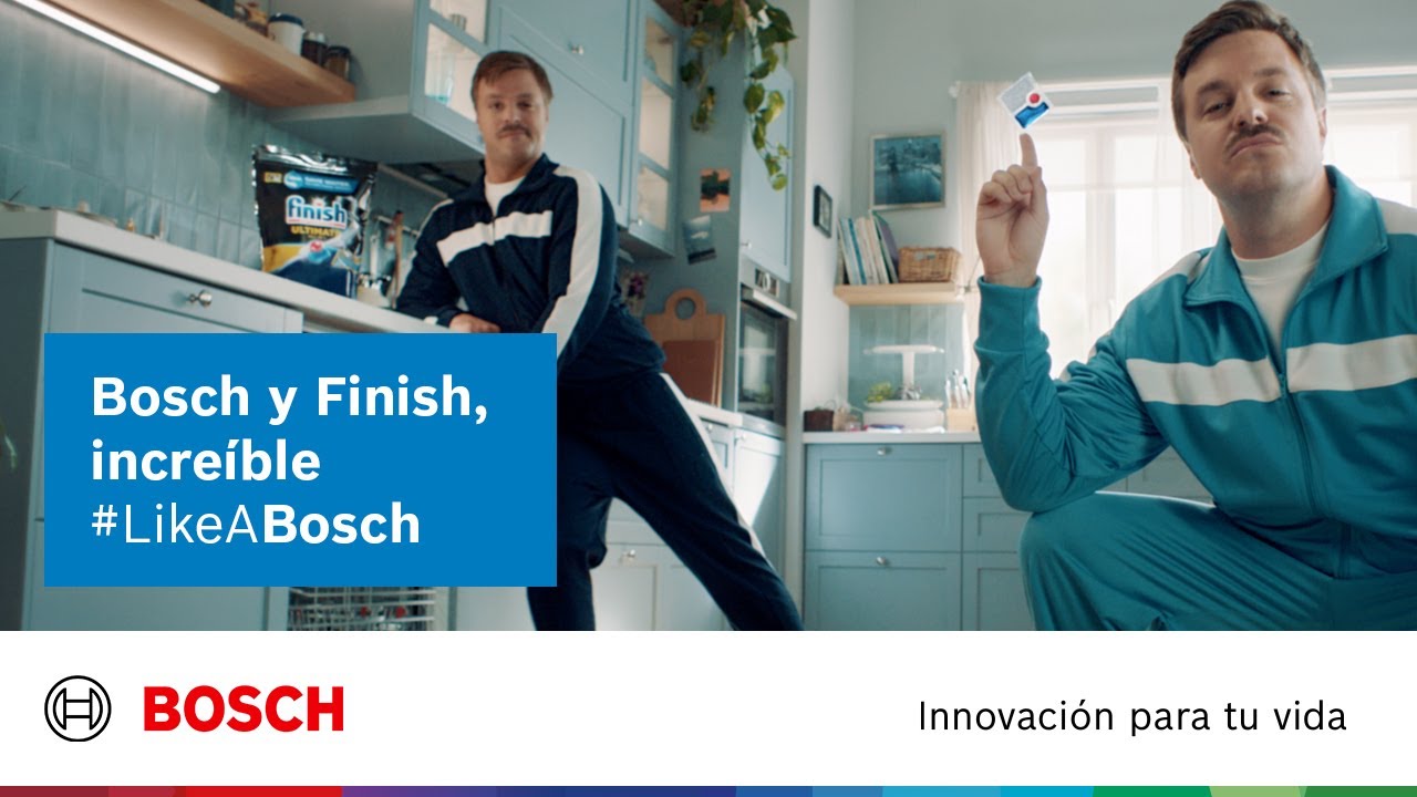 La nueva campaña de lavavajillas de Bosch y Finish conciencia sobre el  ahorro de agua