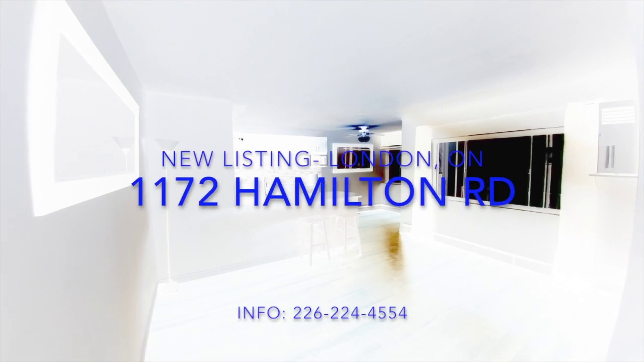 1172 Hamilton Road, London, Ontario YouTube
