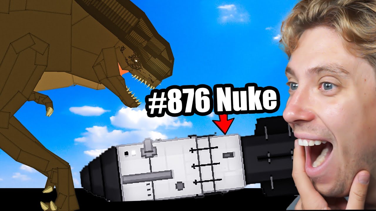 1000 способов убить D-Rex в People Playground