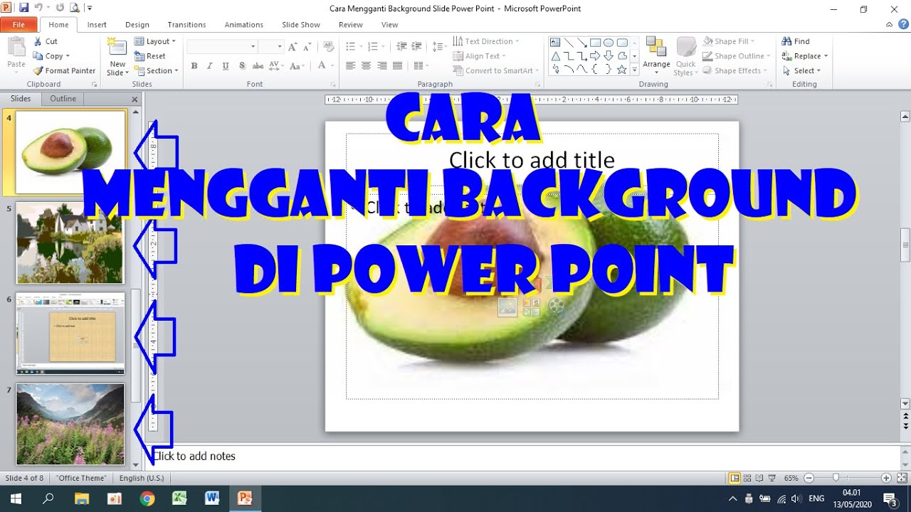 Cara Mengganti Background Powerpoint Di Hp Dan Pc Jalantikus Riset