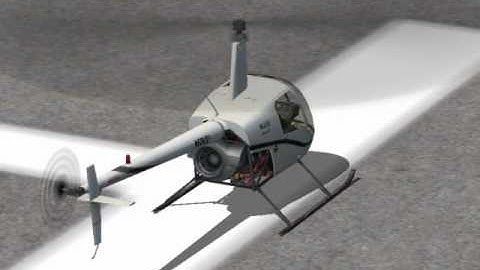 Flight Simulator X Robinson R-22 Beta II