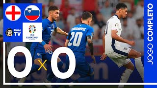 Thumbnail for JOGO COMPLETO: INGLATERRA X ESLOVÊNIA | UEFA 2024 | FASE DE GRUPOS | 3° RODADA