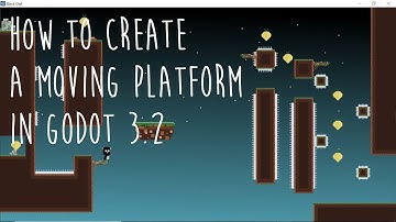 HOW TO MAKE A MOVING PLATFORM || GODOT 3.2 TUTORIAL 🐱‍🏍🎮