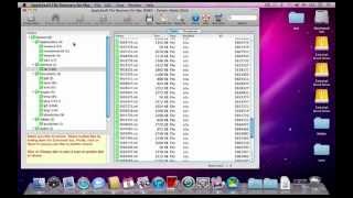 Recover deleted files from external hard drive on Mac OS X
