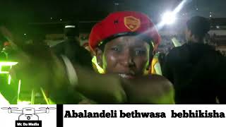 Abalandeli be Thwasalekansela bebhikisha |Uthwasa bekumele awine.