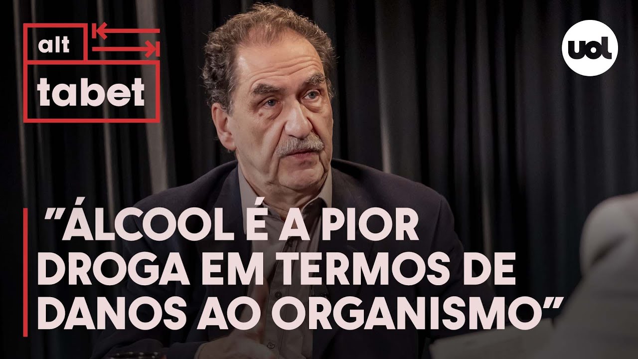 Álcool é a droga mais danosa, mas 85% de quem bebe não desenvolve dependência, explica médico