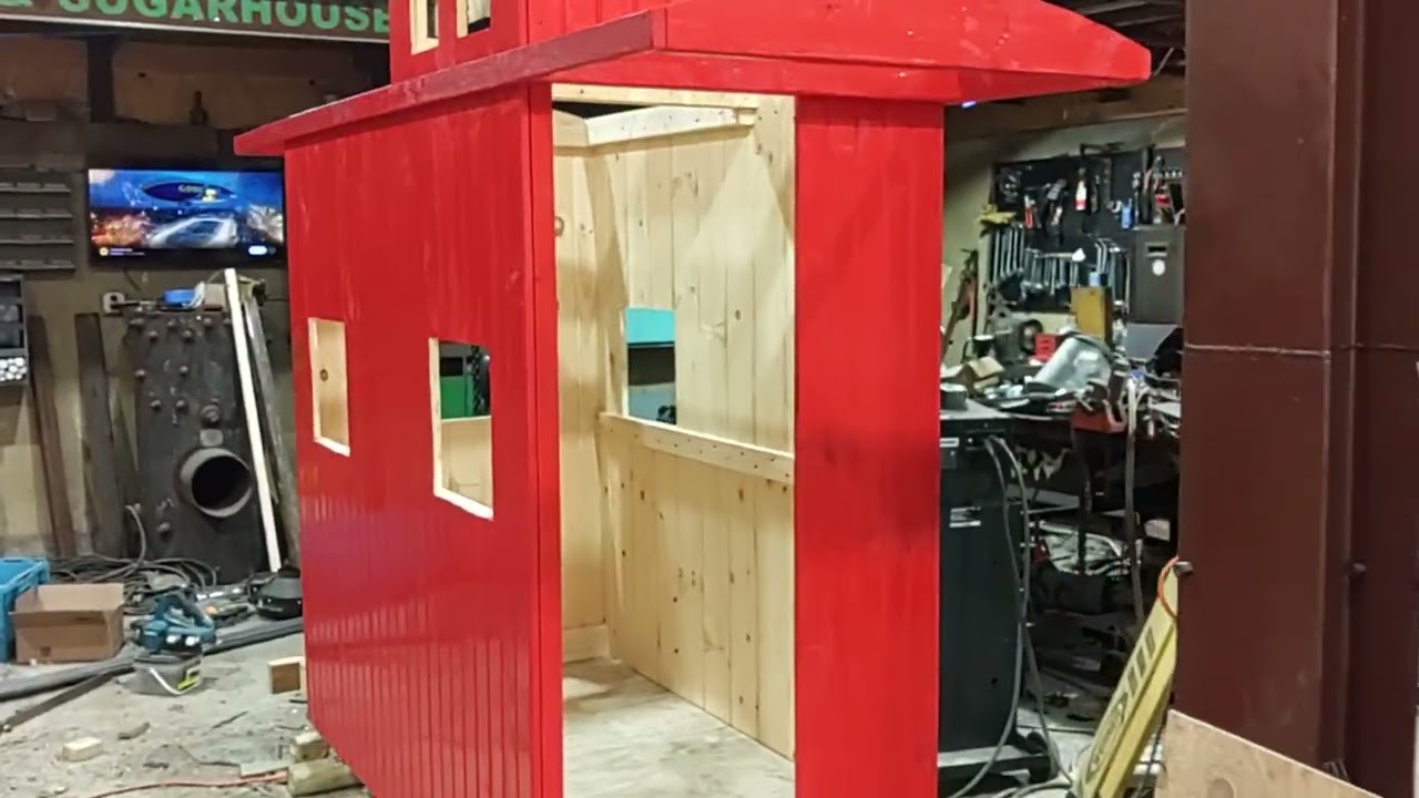 Narrow gauge wooden caboose build