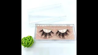 DL lashes 3d mink lashes luxury hand made mink eyelashes medium volume eye make up cruelty free mink screenshot 5