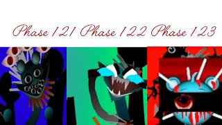 Phase 121 Vs Phase 122 Vs Phase 123 In Incredibox Sprunki