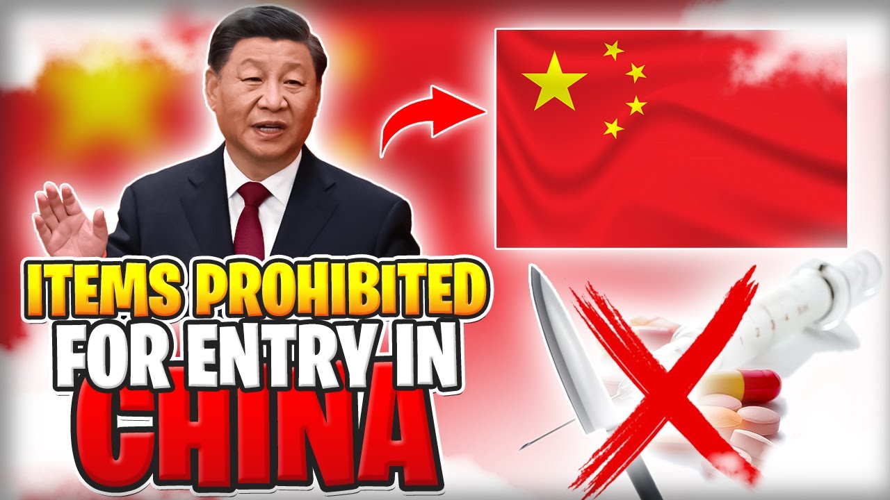 Items Prohibited For Entry In China For Travellers - #china # ...
